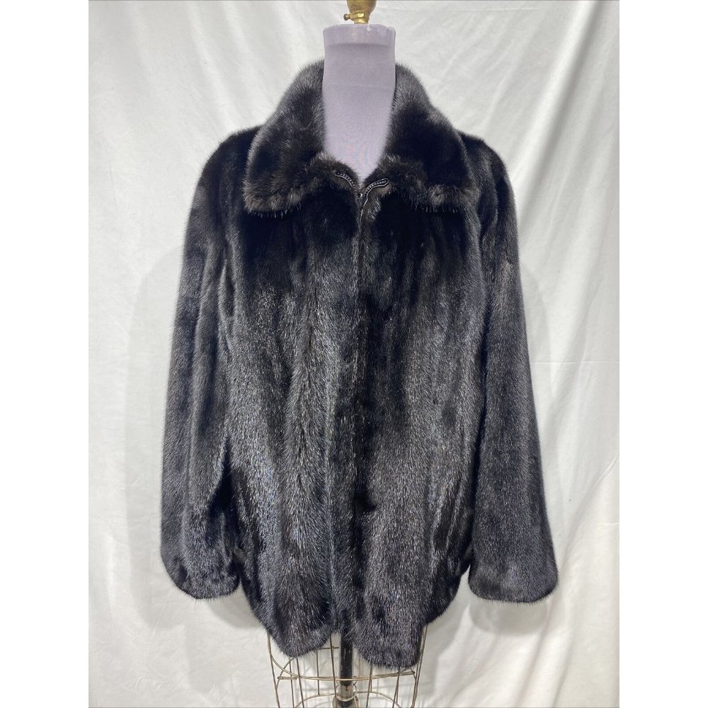 dark ranch mink stroller natural bomber mens (66054)